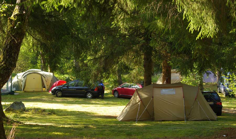 emplacement camping peche correze