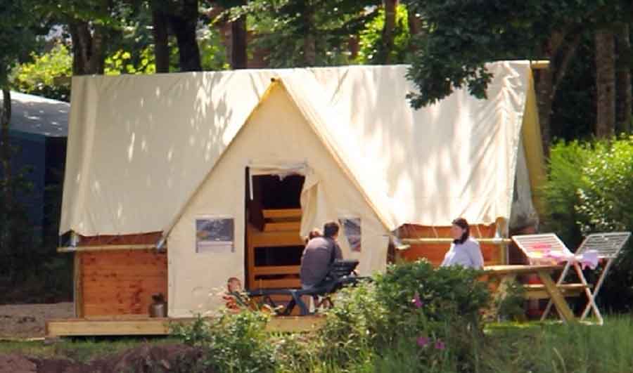 tente nature camping peche correze